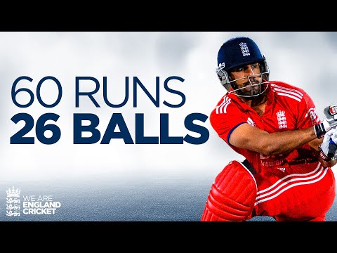 Tense finish! | 60 runs to win from 26 balls | england v new zealand t20 | the oval 2013