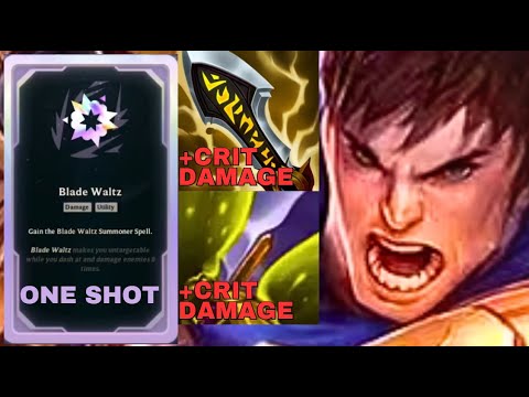 100% Crit Garen with 3 Flashes Is Perfectly Balanced. (The Fastest Kills I've Ever Seen)