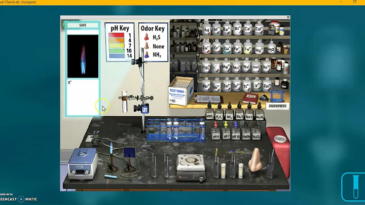 8-2 Identification of Cations in Solution – Flame Tests, part 1  (Beyond Labz)
