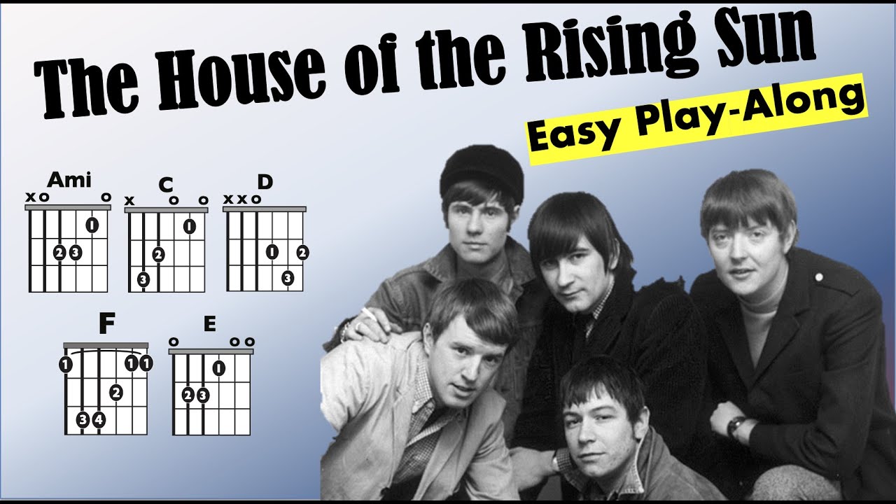 Animals house of rising аккорды