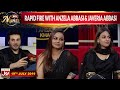 Rapid Fire With Anzela Abbasi & Javeria Abbasi | BOL Nights With Ahsan Khan | BOL Entertainment