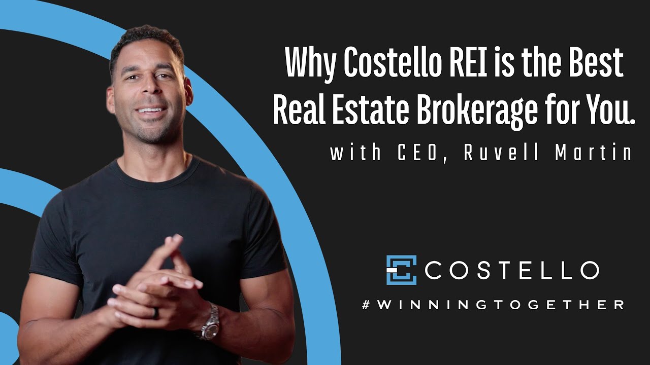 Why Costello REI is the Best Real Estate Brokerage for You. YouTube