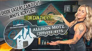 Laser Cut LAYERED SIGNS Simplified, Rowmark Is a GAME CHANGER!!! (Part 1, Materials and Assembly)