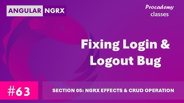 #63 Inlog- en uitlogbug oplossen | Statusbeheer in Angular met NgRX