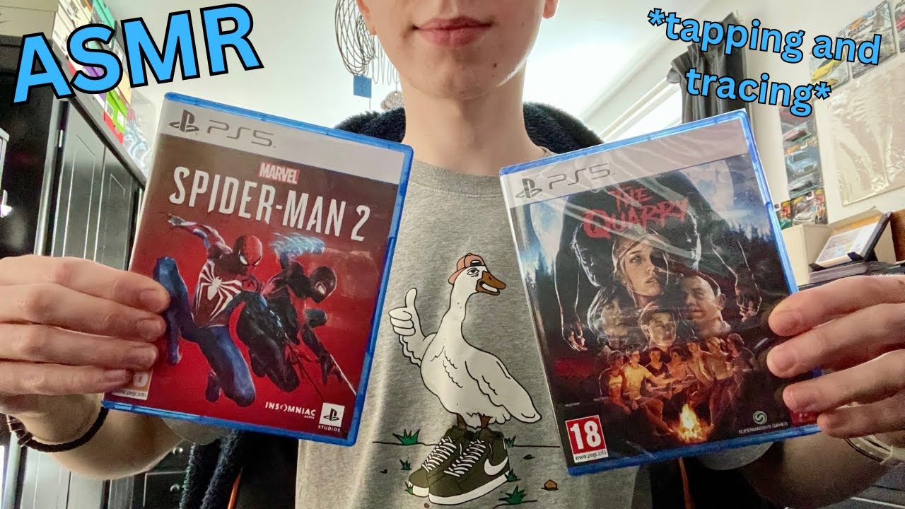ASMR | PS5 Game Collection! (Tracing + Tapping)