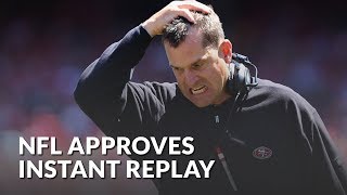 March 11, 1986: NFL approves the use of instant replay for games