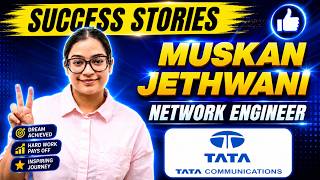 From Rajasthan to Tata Communications 🚀 | Muskan Jethwani's Success Story at I-MEDITA