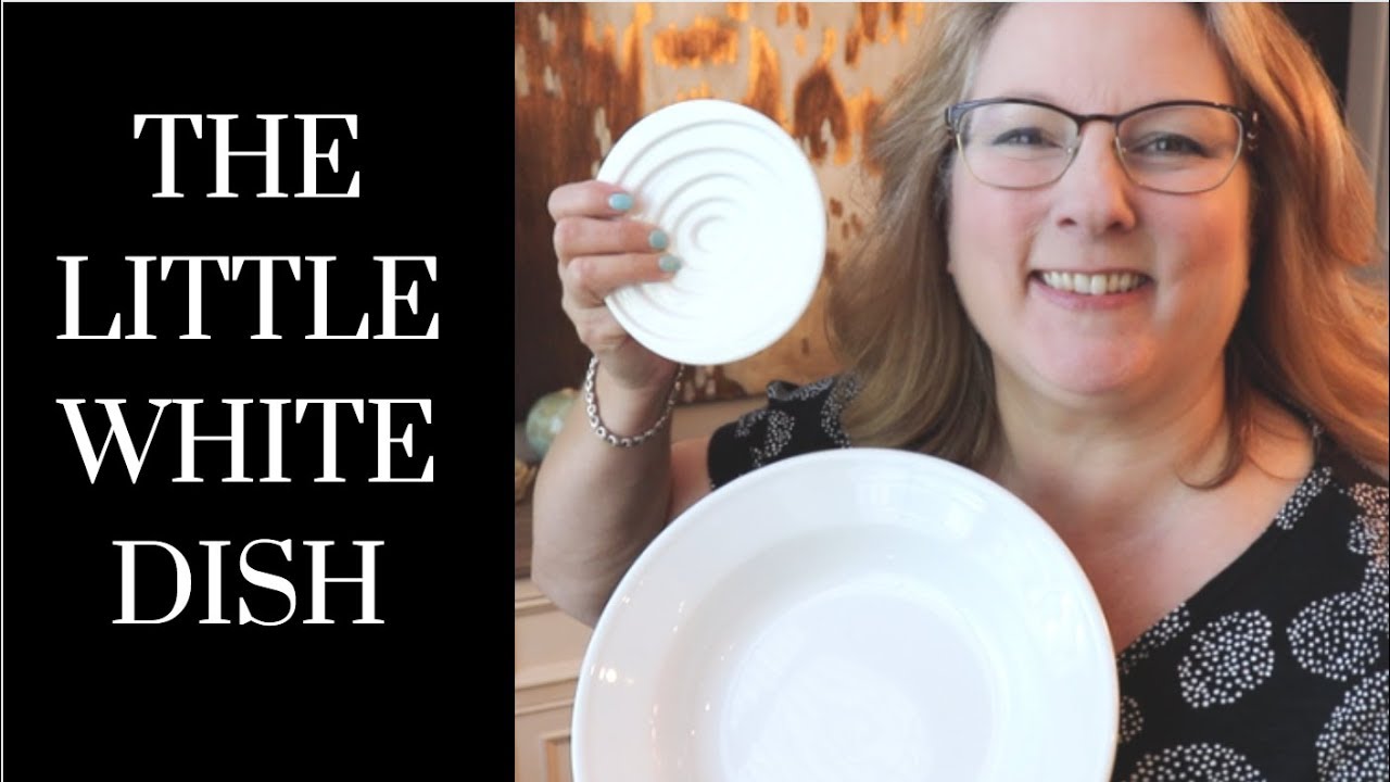 Basic Home Staple White Dish Collection and Organization YouTube