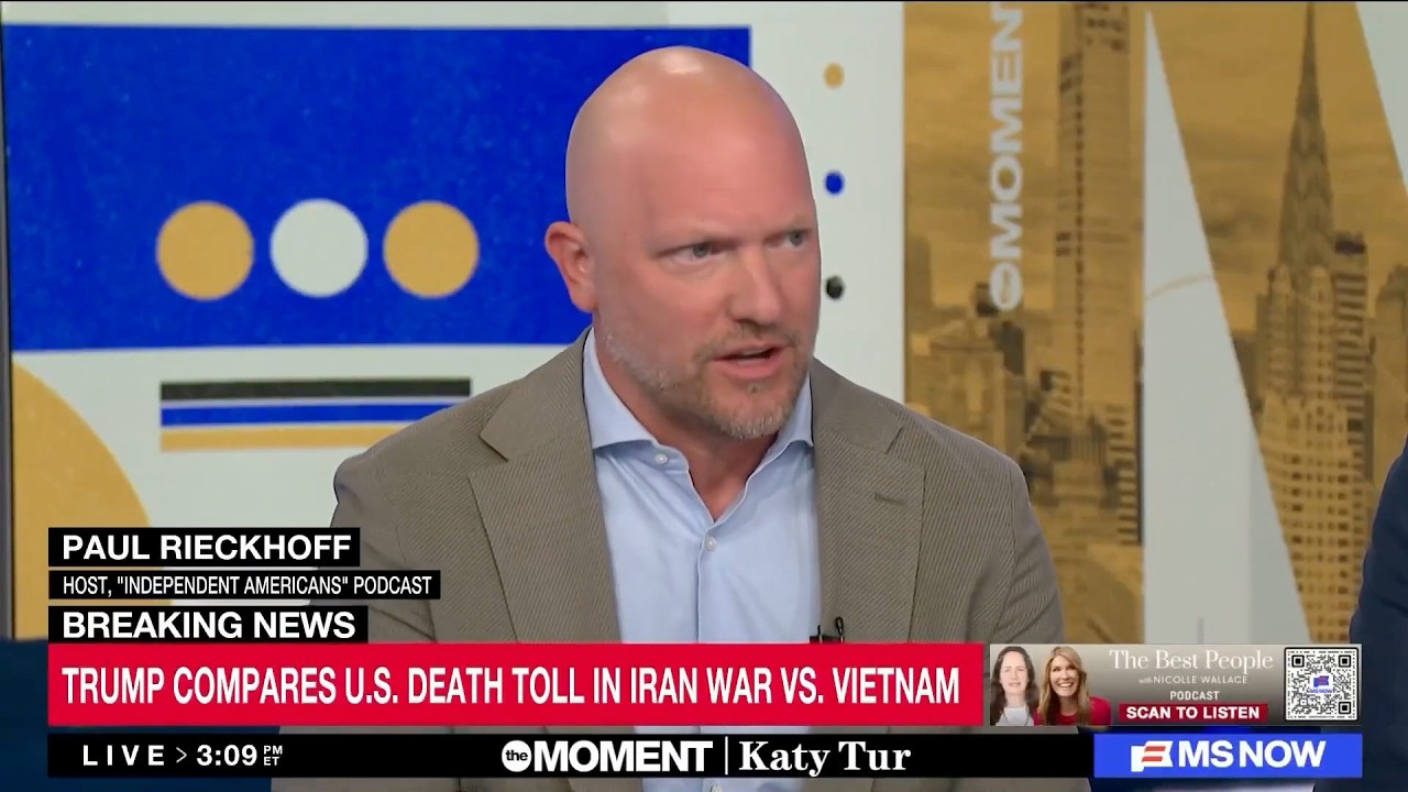 "Where Are the Embeds?" — Paul Rieckhoff on the Pentagon Cutting Off the Press | MS NOW