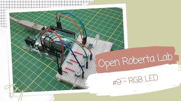 Open Roberta Lab - Controlling RGB LED colors with a rotary potentiometer
