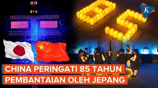Upacara Lilin di Nanjing China Peringati Pembantaian Brutal Jepang saat Perang Dunia II
