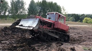 картинка: Первый выезд ДТ 75 после ремонта! Я РАБОТАЮ НА ФЕРМЕ!