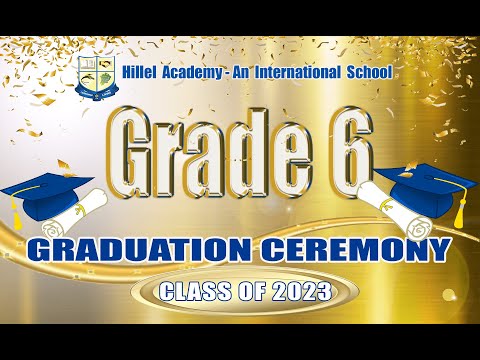 Hillel Academy Grade 6 Graduation - June 21, 2023