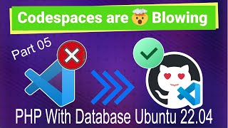 git github   codespaces   free quiz system php with database live on server   ubuntu 22 4   part 5