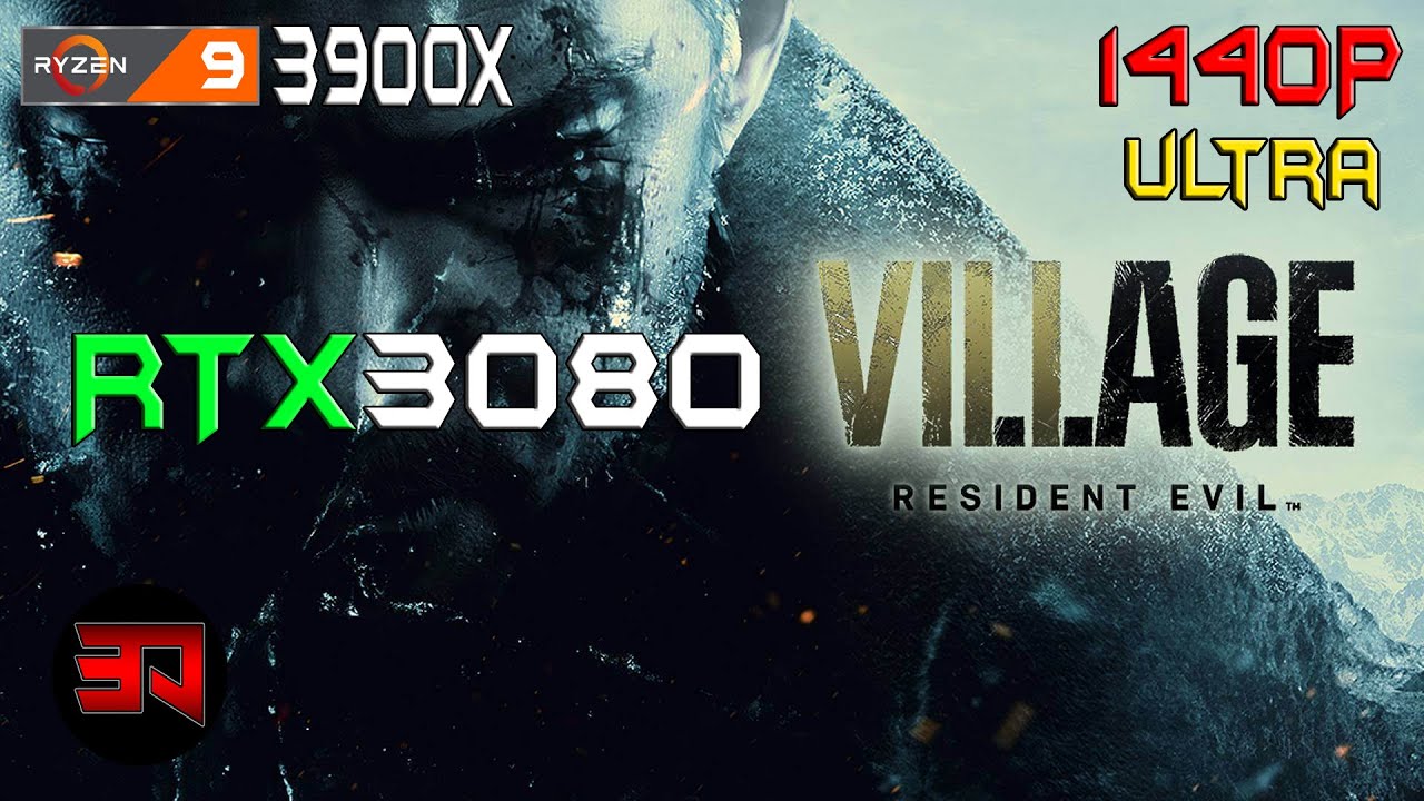 RTX 3080 - RYZEN 3900X- RESIDENT EVIL VILLAGE - ULTRA - 1440P
