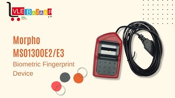 Morpho 1300 E3 biometric device vlebazaar | Best price available | #vlebazaar #morpho #csc #cscvle