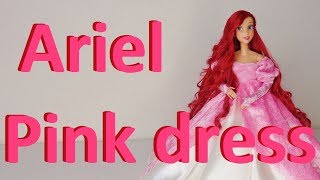 How to: Ariel pink dress on a Disney doll reroot | The Little Mermaid