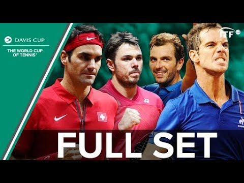 Davis Cup Final 2014 | Federer/Wawrinka v Benneteau/Gasquet | FULL SET | Switzerland v France | ITF