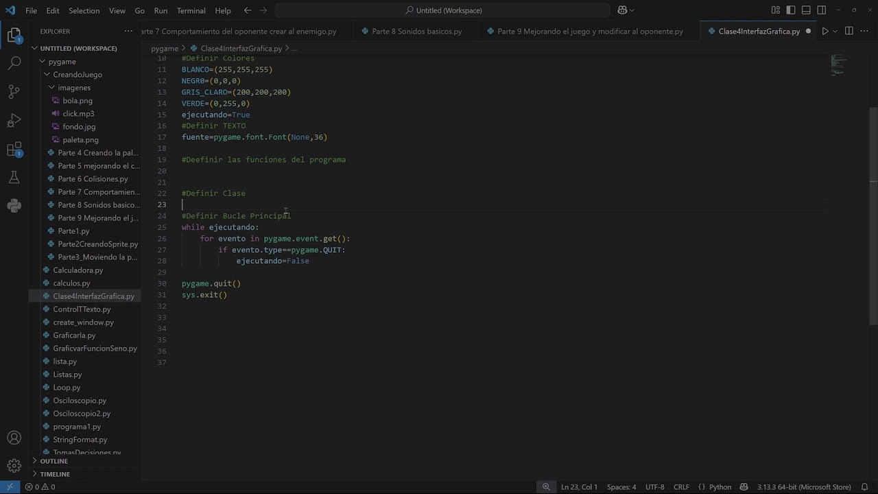 Programacioón Python Clase 4 Parte 1 Interfaz Gráfica - YouTube