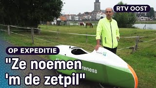 Met de ligfiets naar werk: Arjen bespaart €2000,- per jaar | RTV Oost
