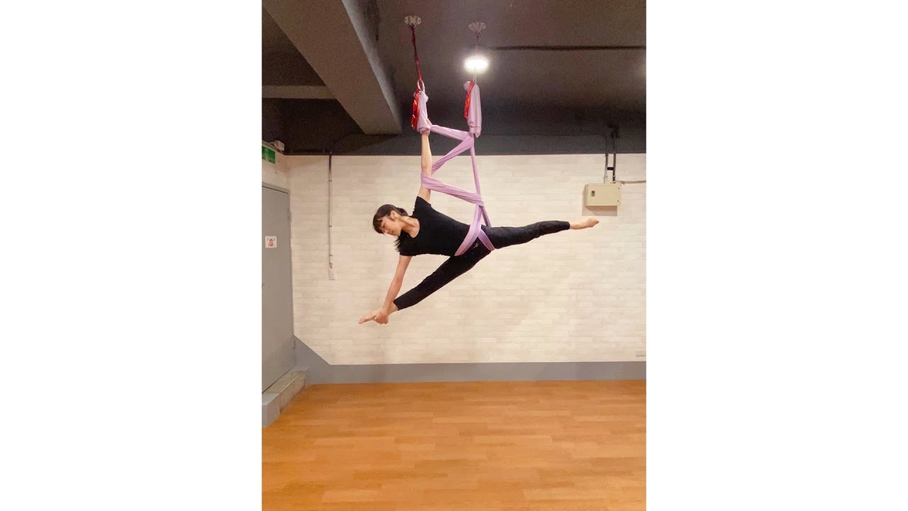 2️⃣2️⃣ 空瑜串連 Aerial Yoga (依涵) - YouTube