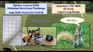 Anschutz 1761 50-Yds ARA Unlimited Target - July RD: 02 CD: 02 Rimfire Central Challenge