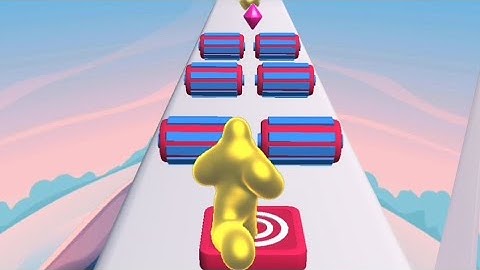 Blob Runner 3D Lv 35 - Gameplay Walkthrough iOS, Android #Shorts
