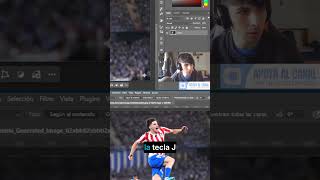 Elimina la marca de agua de cualquier imagen de Gemini con Photoshop en segundos #futbol #tipsdefoto