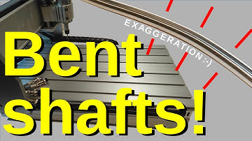 Second Hand CNC3040 Part 4: Bending Shafts and Sanding Blocks