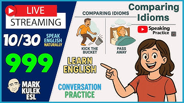 Will vs. Going To → Learn English with Mark Kulek ESL