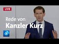 Anschlag in Wien: Kanzler Kurz mit Rede an die Bevölkerung.