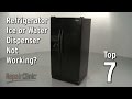 Fridge Dispenser Not Working — Refrigerator Troubleshooting