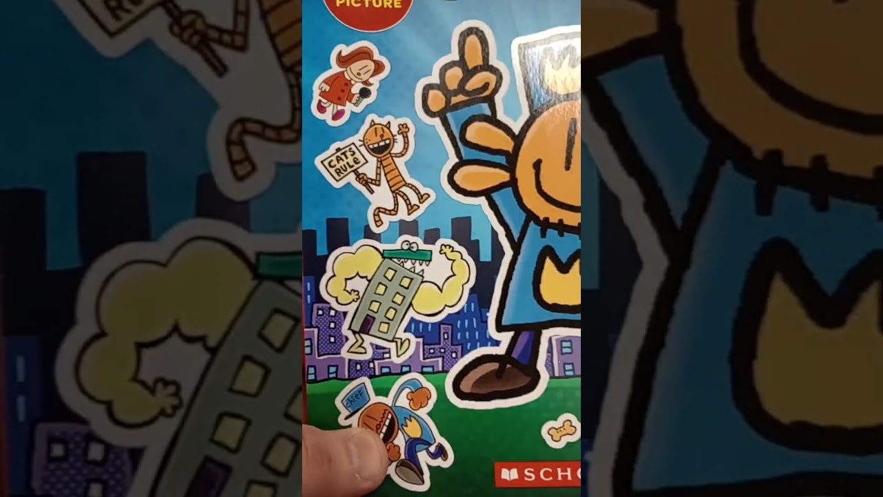 Dogman Sticker Book at Walmart !!!