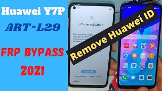 Huawei Y7P ( ART-L29 ) FRP Bypass |How To Remove Huawei ID 2021