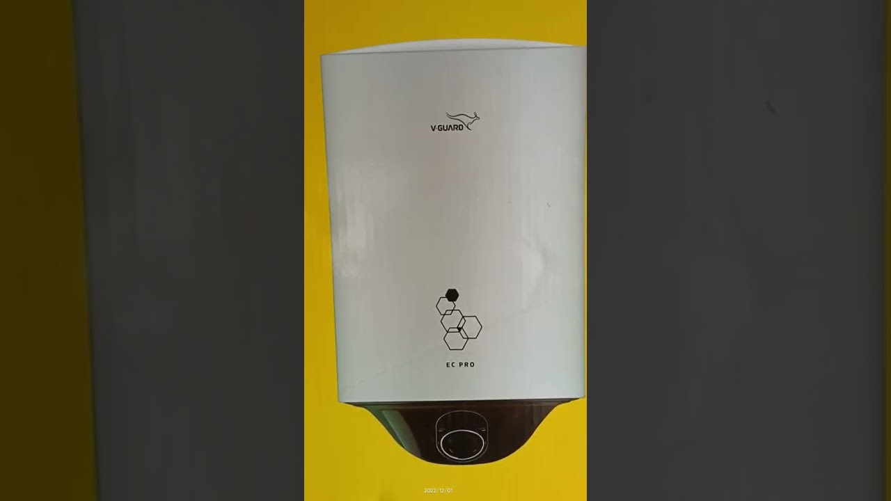 V-guard EC PRO 25L Electric Geyser - YouTube