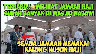 MERINDING..! MELIHAT JAMAAH HAJI PERTAMA KALI DI MADINA MEMAKAI KALUNG NUSUK SEMUA😭😭😭