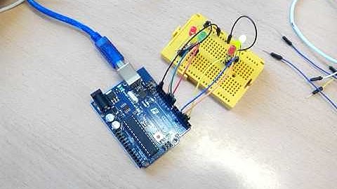 Semáforo con arduino e interrupciones