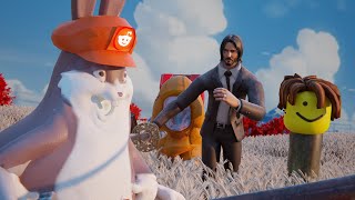 Big Chungus VS  Keanu Reeves: The Reddit God