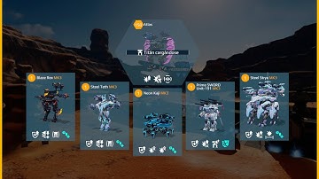 War Robots: 🦾 New Meta Hangar Update 11.5 | Kaji, Rex, Teth, Stryx, Sword Unit Gameplay