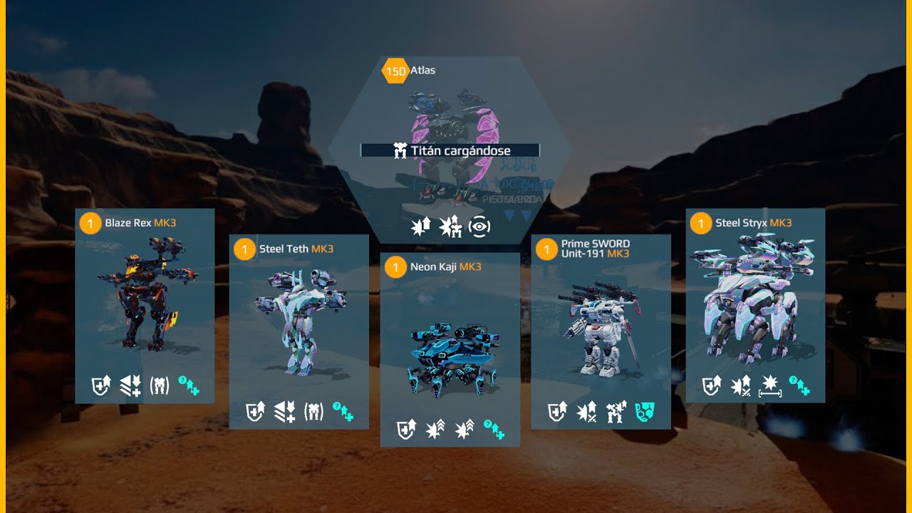 War Robots: 🦾 Новый мета-ангар Обновление 11.5 | Kaji, Rex, Teth, Stryx, Sword Unit — геймплей