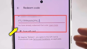 You Have Already Redeemed That Code | Google Play Redeem Code