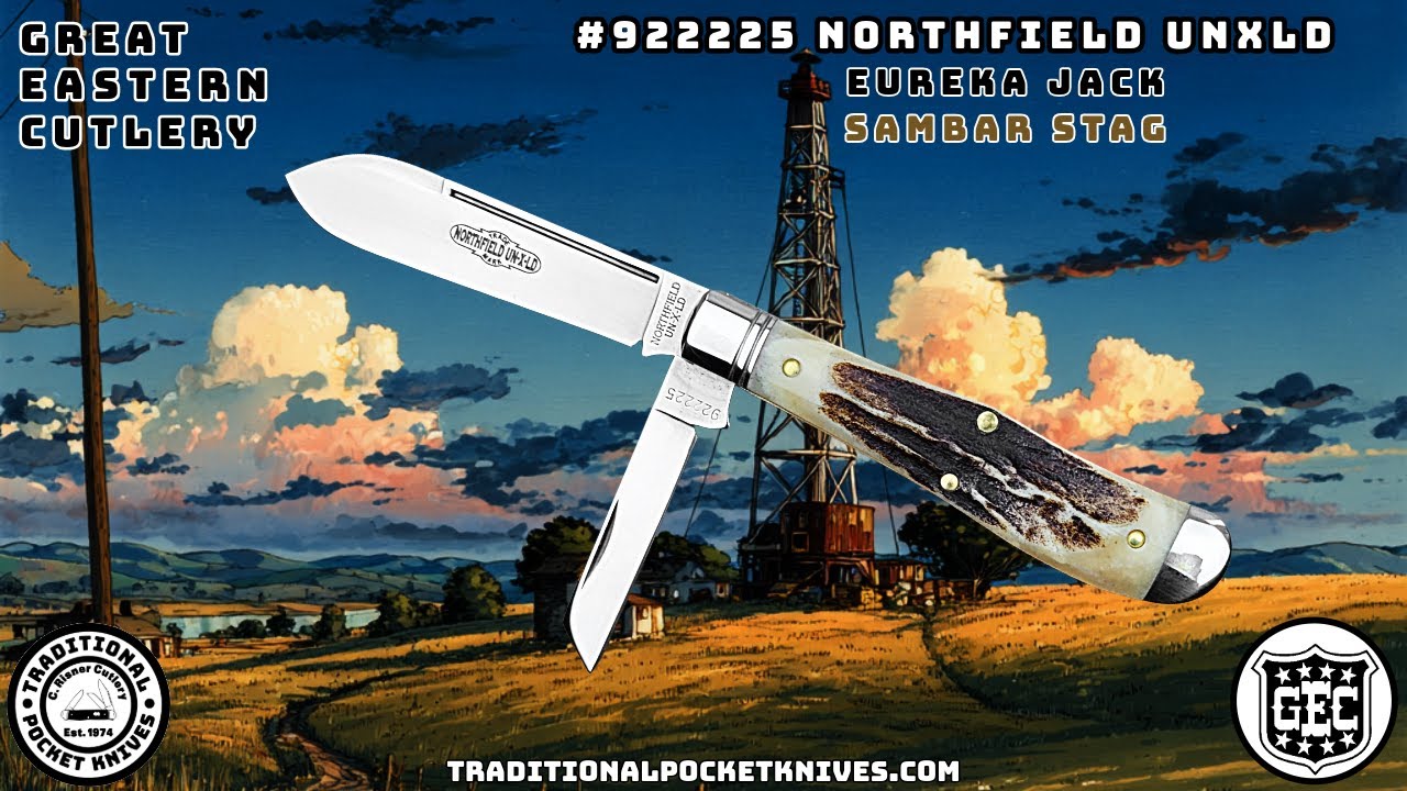 Great Eastern Cutlery #922225 Northfield UNLXD Eureka Jack Sambar