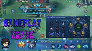 Gameplay Zhask Season 14 - Mobile Legends