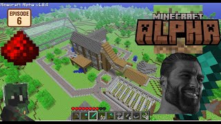 I Built the MOST ANCIENT Redstone Devices in Minecraft Alpha!