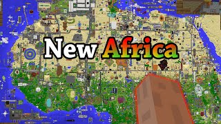 I Asked 300 Minecraft Players to Build A New Africa