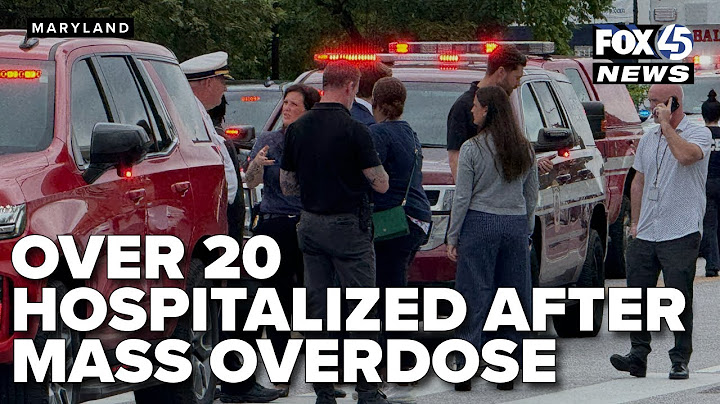 25 people taken to hospital after overdoses in West Baltimore