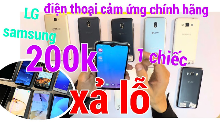 Có những điện thoại cảm ứng nào dưới 200k