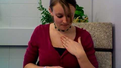 ASL Expressive Skills Test  #1