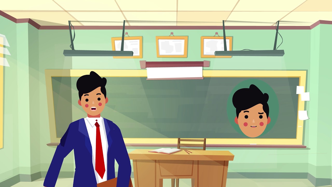 Explainer animation video in after effect for Education - YouTube