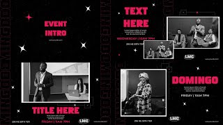 Ted X Talk Event Intro After Effects Projects Free Download | Get Thousands of Designs Templates